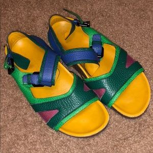 BURBERRY SPORT FIELD SANDALS